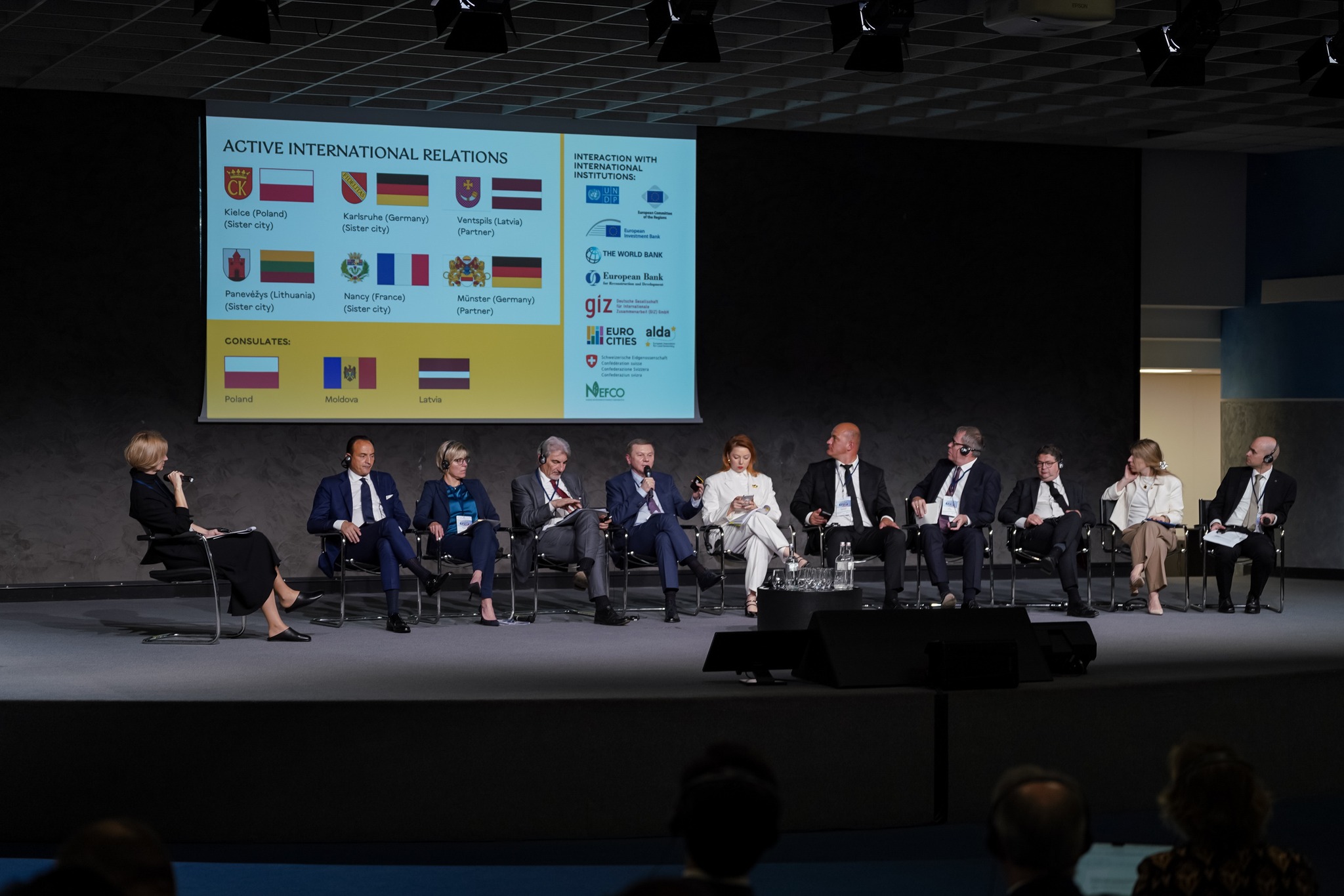 How to Make a City Resilient in Times of Turbulence and a Strong Support for People. Serhii Morhunov Presented Vinnytsia's Experience at the International Conference ‘On the Road to URC2025’