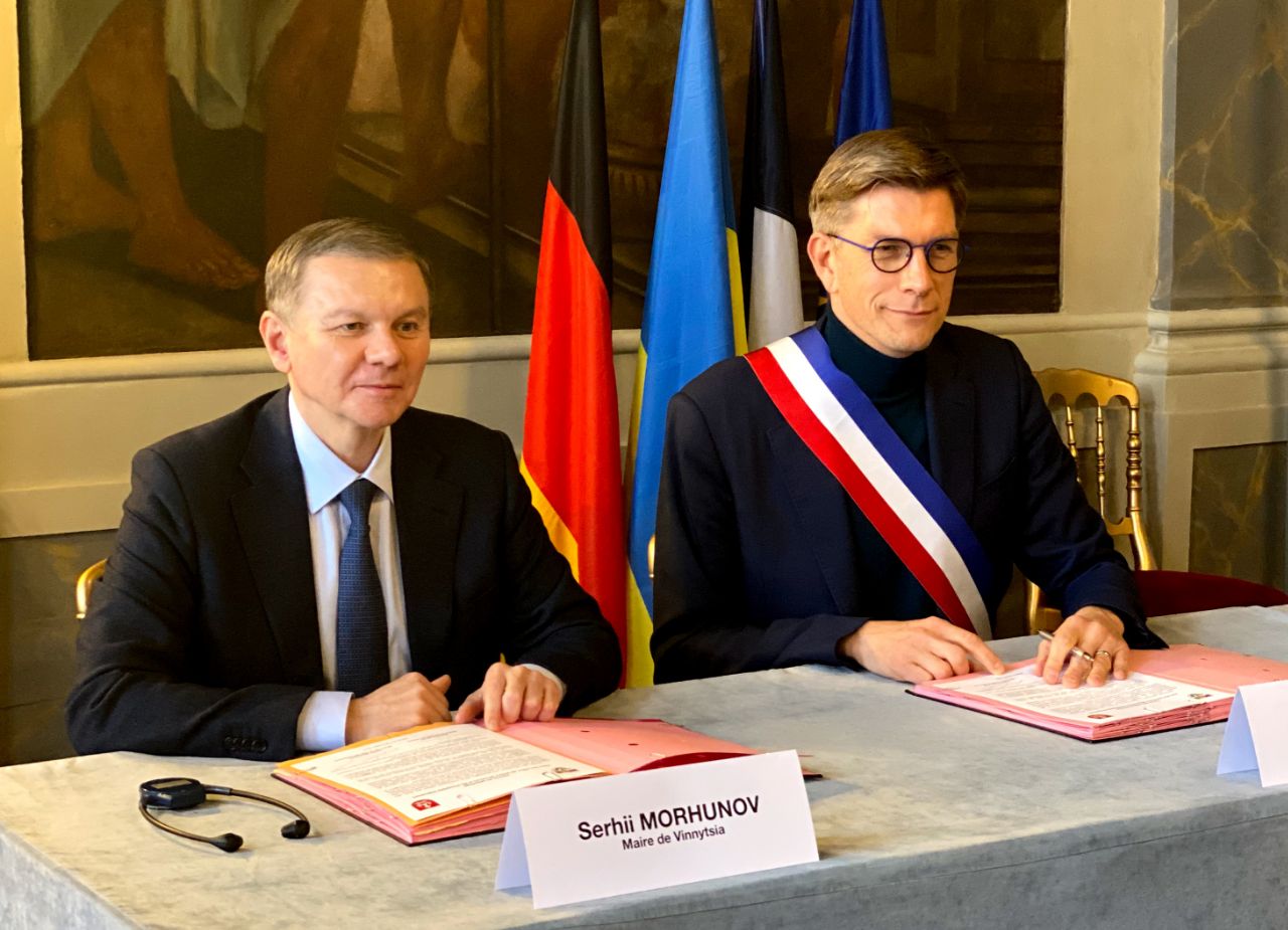 Vinnytsia and the French City of Nancy Became Twin Cities