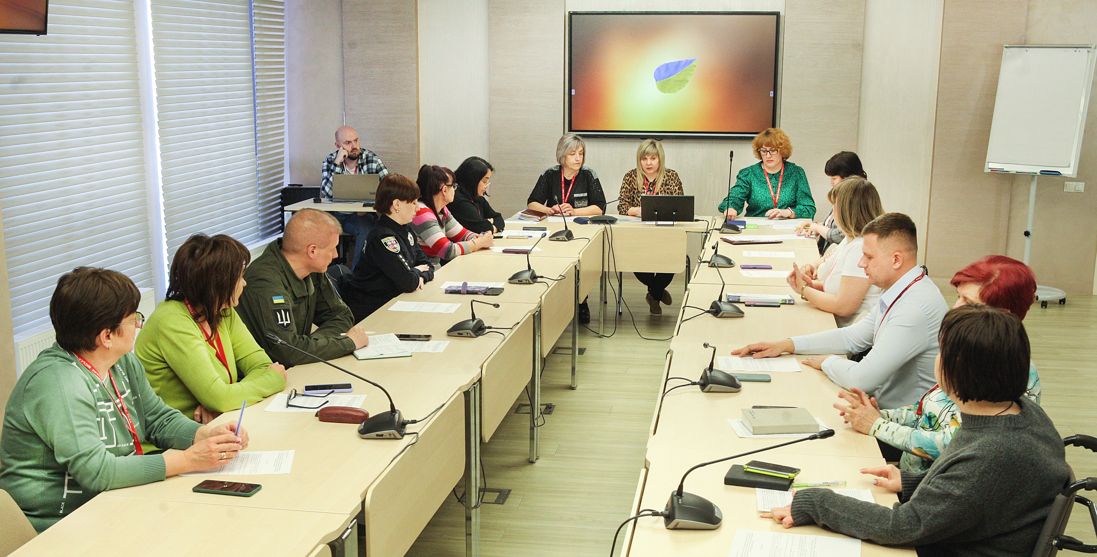 Послуги для осіб з інвалідністю у центрі реабілітації «Гармонія», соціальна адаптація ветеранів війни та членів їхніх сімей, підтримка ВПО: про що говорили на міжвідомчій раді
