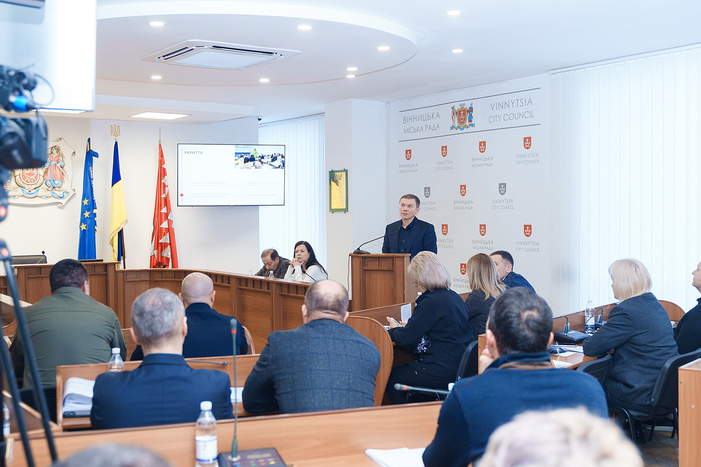 Безпека та оборона, стійкість, турбота: ключові рішення сесії Вінницької міської ради в грудні 