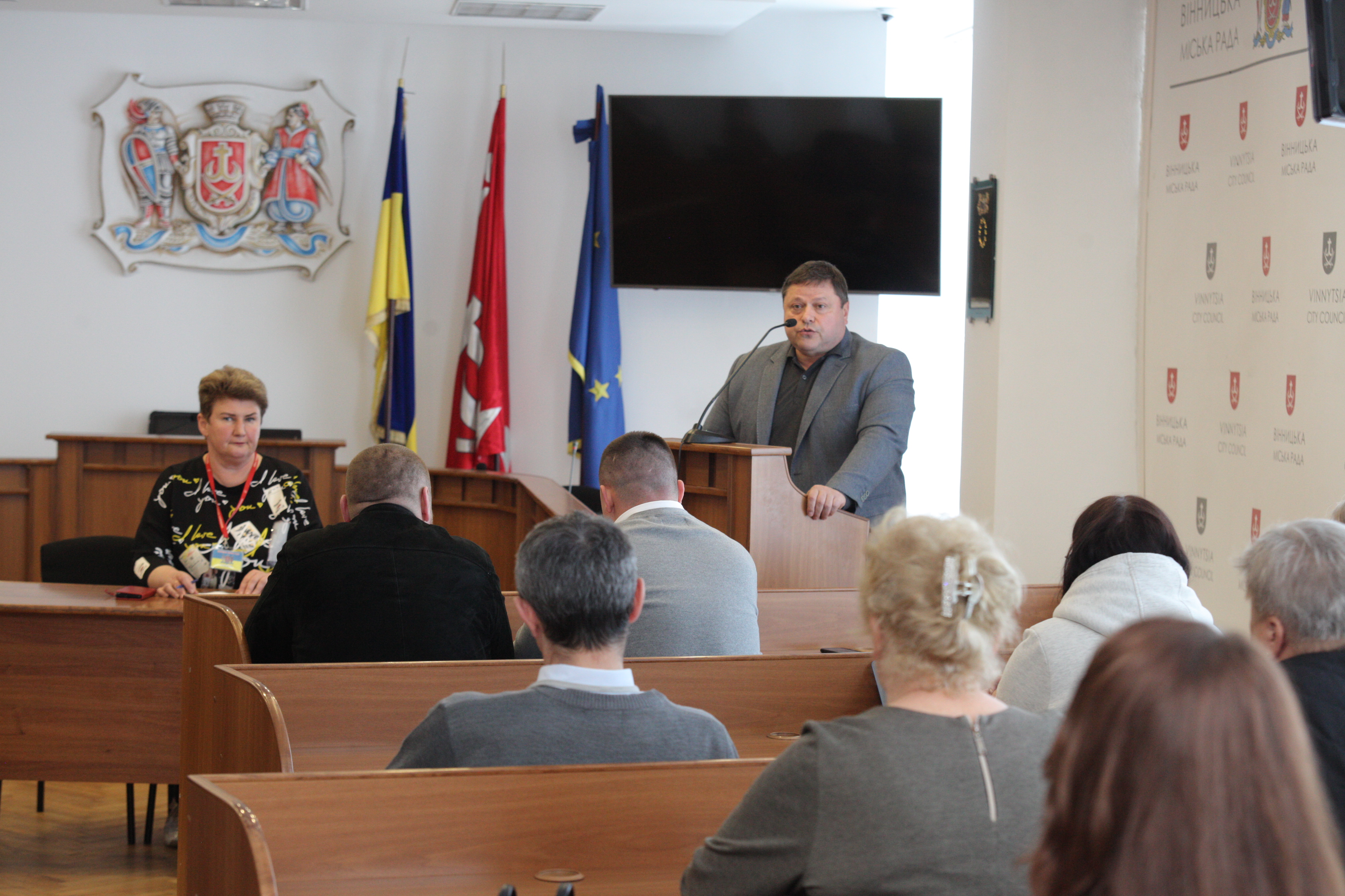 Нарада голів квартальних комітетів Вінниці