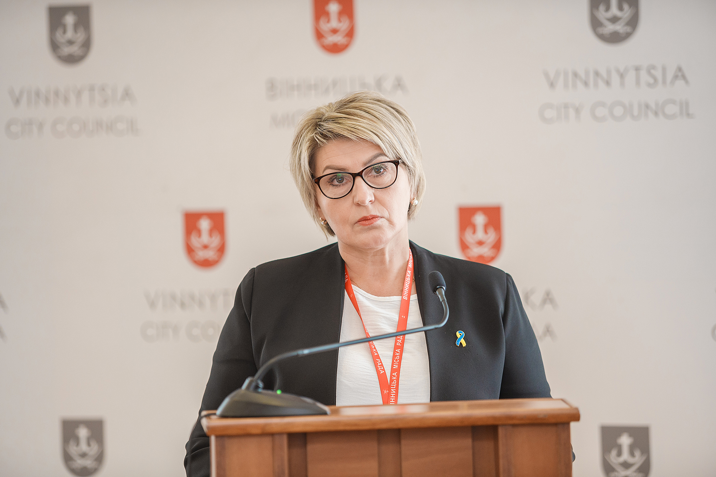 Директорка департаменту соціальної політики ВМР Валентина Войткова 