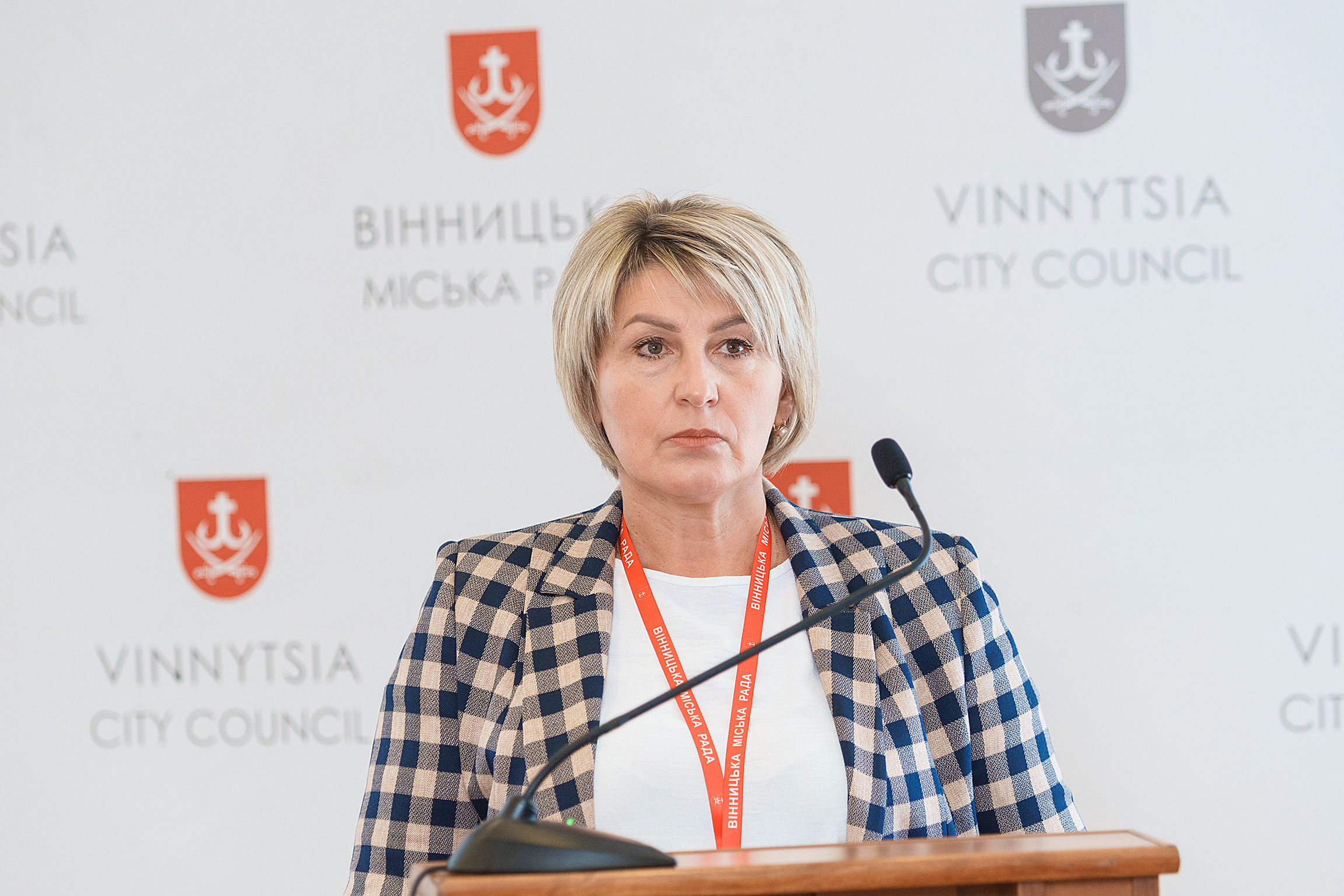 Директорка департаменту соціальної політики ВМР Валентина Войткова