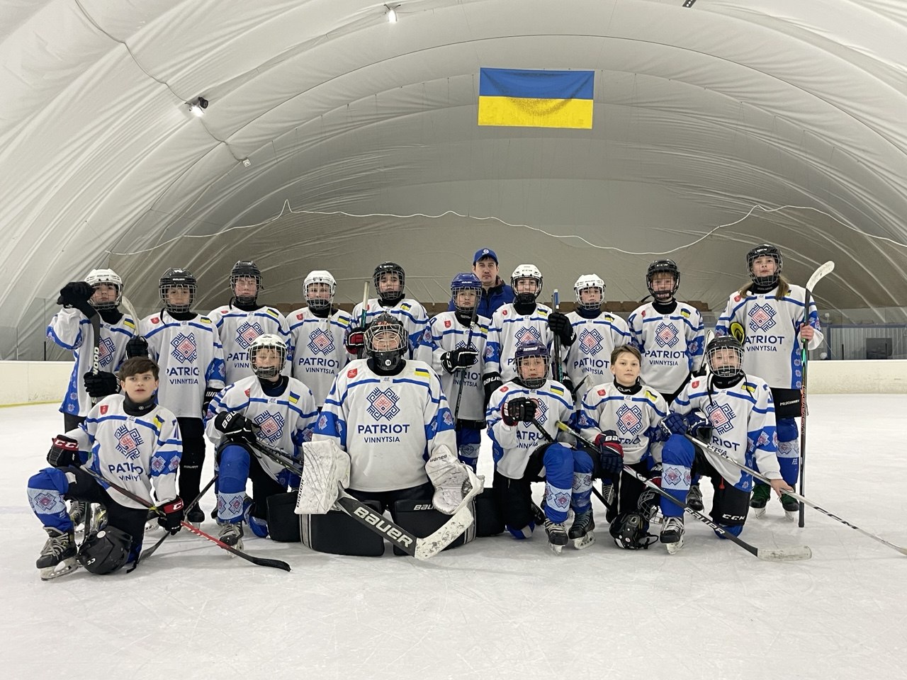 Вінницька хокейна команда «Патріот» стала переможцем регулярного чемпіонату України з хокею серед юнаків у категорії U13 